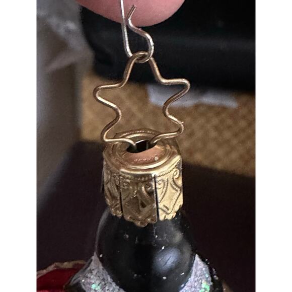 Vtg Ornament Dickens Carolers Christmas INGE GLAS Mercury Old World Hand Blown - Picture 5 of 5